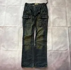 rollin brand denim gimmick cargo pantsのサムネイル