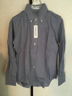 グレーチェックシャツ 新品 タグ付き