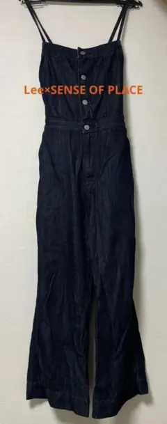 Lee×SENSE OF PLACE マリンサロペット