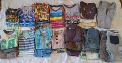 男の子　110　まとめ買い 37枚　ブランド新品入り　パンツ多め　キッズ服セット
