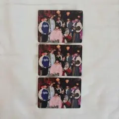 HARD WORK 通常盤　なにわ男子　集合　トレカ　3枚セット