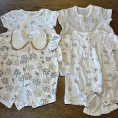 バースデイベビー服半袖50-60サイズ