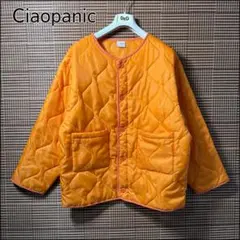 【チャオパニック】ミリタリービックシルエットキルティングライナージャケット