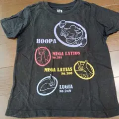 ポケモン Tシャツ サイズ120 黒