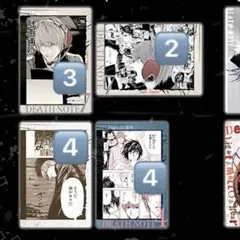 DEATHNOTE デスノート ウエハース ストーリーカード 夜神月 L セット