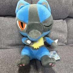 ポケモン コロっとまんまる ぬいぐるみ ルカリオ コロッとまんまる ぬいぐるみ ポケモン ルカリオ 劇場版 キミにきめた
