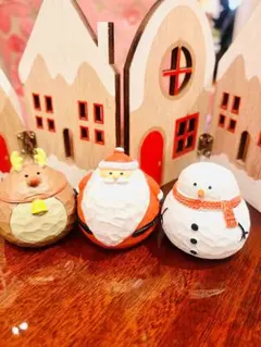 ナチュラルキッチンまるコロサンタ仲間とクリスマススノーハウス