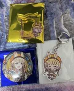 藤田ことね　リアル脱出ゲーム　学マス　人狼　アクキー　カラビナ　缶バッジ