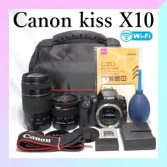Canon Kiss X9i☆スマホ転送☆一眼レフカメラ☆手ぶれ補正＆超望遠