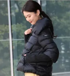 極美品】タトラス NENEO グースダウンジャケット ショート丈 黒 2（M）