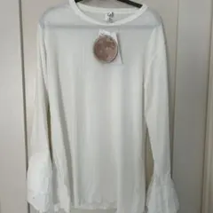 フリル袖 Tシャツ