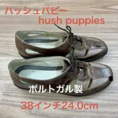 ハッシュパピー❣️コンフォートスニーカー ❣️38インチ 牛革製❣️ポルトガル製‼️のサムネイル