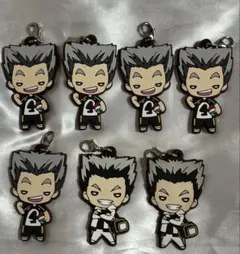 ハイキュー　木兎光太郎　ラバーストラップ　ラバスト　にとたん　ユニフォーム