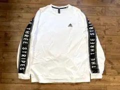adidasアディダス ワーディング 長袖Tシャツ　白 XLのサムネイル