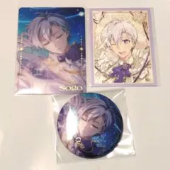 アイドリッシュセブン 逢坂壮五 缶バッジ カード クリカ 特典