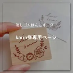karin様専用ページ