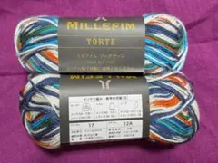 MILLEFIM ミルフィム ソックヤーン 2玉セットN
