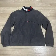 TOMMY HILFIGER フリース ハーフジップ プルオーバー