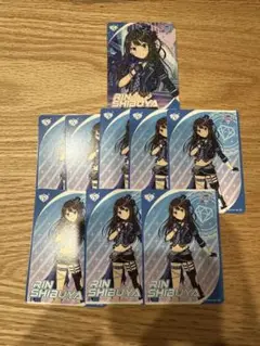 渋谷凛　アイドルマスターシンデレラガールズ　カードフォリオ