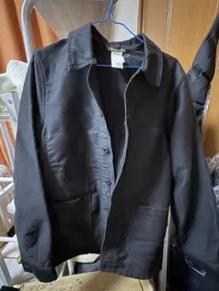 Le Laboureur カバーオール ブラック フランス製のサムネイル
