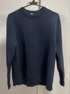 UNIQLO ウォッシャブルミラノリブセーター 紺