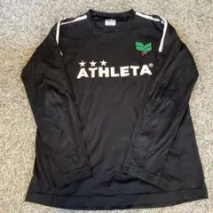 ATHLETA サッカー長袖ウェア 黒