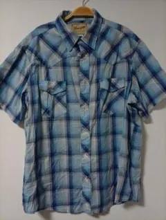 Wrangler Western Shirts ウエスタンシャツ 半袖 XLのサムネイル