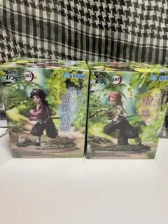 鬼滅の刃　XrossLink フィギュア　幼少期　冨岡義勇　錆兎　2体セット