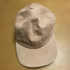 Champion コーデュロイキャップ ピンクベージュ