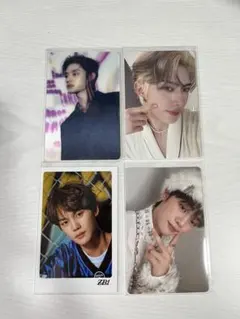 ZEROBASEONE ゼベワン トレカ 4枚セット ジウン リッキー ギュビン