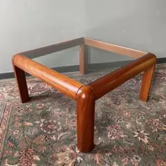 ヴィンテージ ミッドセンチュリー 90×90 ダイニング ローテーブル