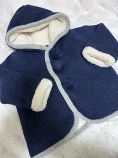 Bebe ネイビー フード付き アウター サイズ100