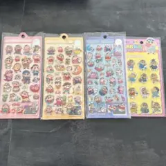 【新品】クレヨンしんちゃん ウォーターインシールなど4パックセット