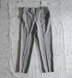 新品 COUP DE CHANCE 日本製 グレンチェック テーパード 바지