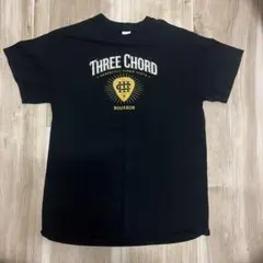 THREE CHORD BOURBON Tシャツ ブラック