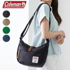 美品 Coleman コールマン ダブルファスナー ショルダーバッグ バッグのサムネイル