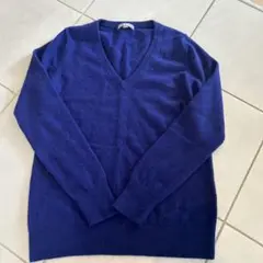 UNIQLO Vネックカシミヤセーター