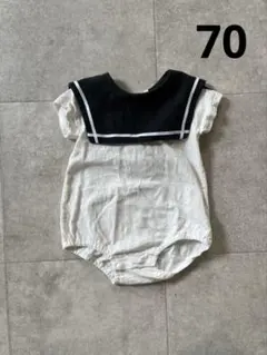 apres les cours（アプレ レ クール） セーラー衿ボディースーツ