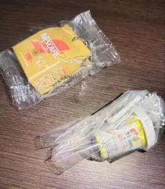 NESCAFE E ミニチュア キーホルダー ガチャ 小岩井 2点セット