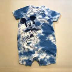 baby gap ミッキー　ロンパース　6-12months 70cm