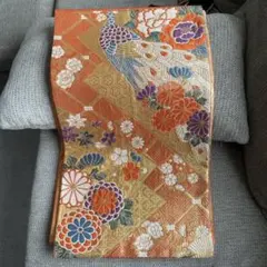 袋帯 帯 その他 孔雀 花柄 古典柄 フォーマル向け