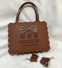 CHIP CLIP × 五月アイ 2WAYトートバッグ Avail ブラウンのサムネイル