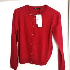 新品タグ付☆イング☆カーディガンワインレッド
