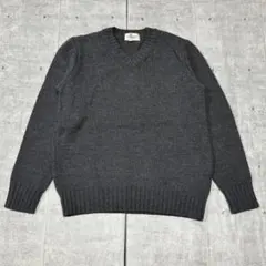 極美品 UNITED ARROWS Vネック ニットセーター 単色 シンプル