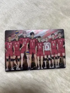 音駒高校　ハイキュー!!ウエハースカード