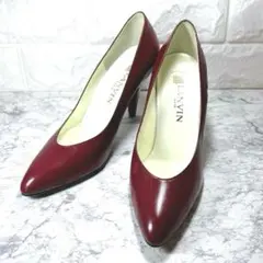 LANVIN ランバン パンプス ハイヒール サイズ5 1/2 ワインレッドのサムネイル