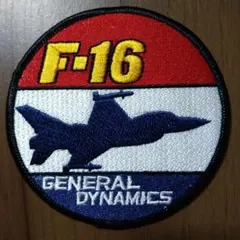 【 米空軍 F-16 FIGHTING FALCON 】ミリタリーパッチ 高品質