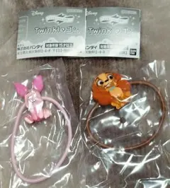 ガチャ　ディズニーキャラクター　トゥインクルゴム　2種セット