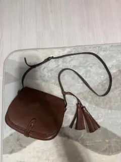 POLO RALPH LAUREN ショルダーバッグ フリンジ レザーのサムネイル