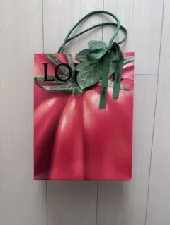 LOEWE トマトデザイン ショップ袋 中型